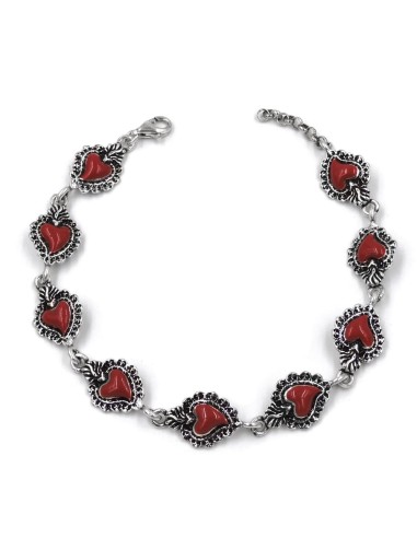 Armband Heiliges Herz aus Emailliertem...