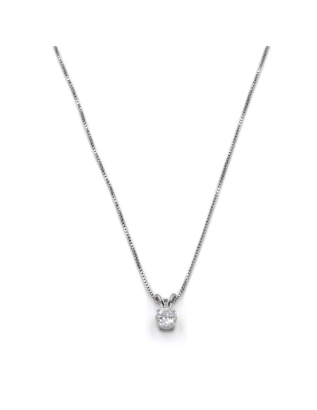 Bracciale Catena Donna in Argento 925 Rodiato con Ciondolo Doppio Cuore