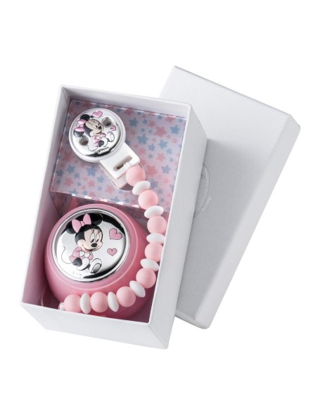 Disney Minnie Mouse Pacifier Clip with Box