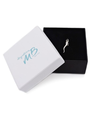 Sterling Silver Lucky Horn Pendant 