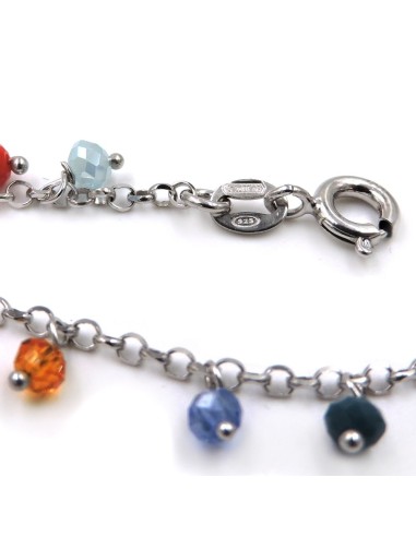Bracciale Quadrifogli in Argento Massiccio 925...