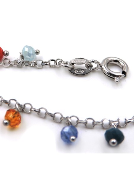 Bracciale Quadrifogli in Argento Massiccio 925 by I Gemelli Argenti