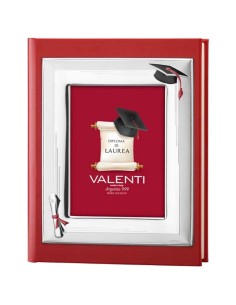  Album Laurea Ecopelle Rosso Valenti 53535