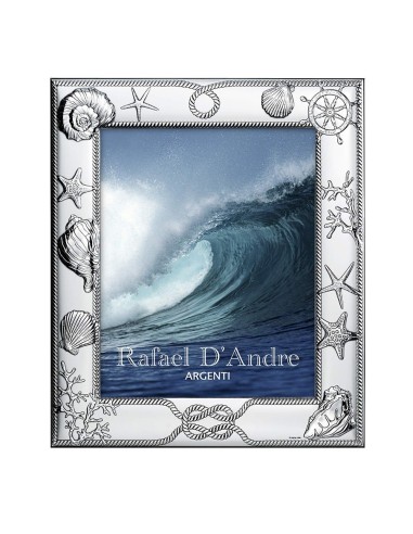 Cornice Portafoto in Argento Marina cm 13x18 