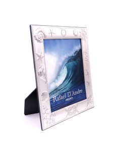 Silver Picture Frame Sea Theme 8 x 10 2