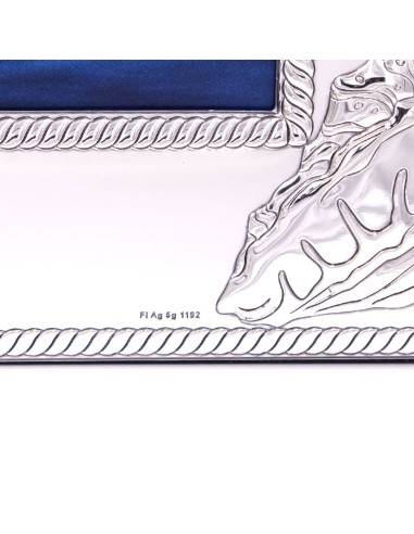 Cornice Portafoto in Argento Marina cm 20x25 