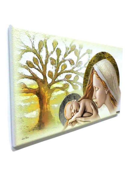 Fresco Motherhood with Tree of Life 