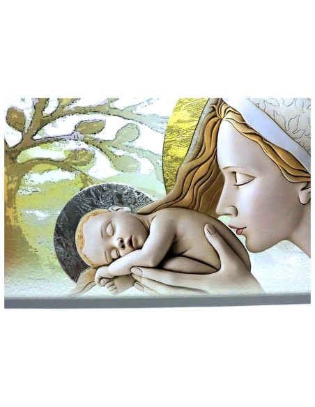 Fresco Motherhood with Tree of Life 