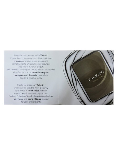 18x24cm Wellenförmiger Glänzender Silberner Fotorahmen