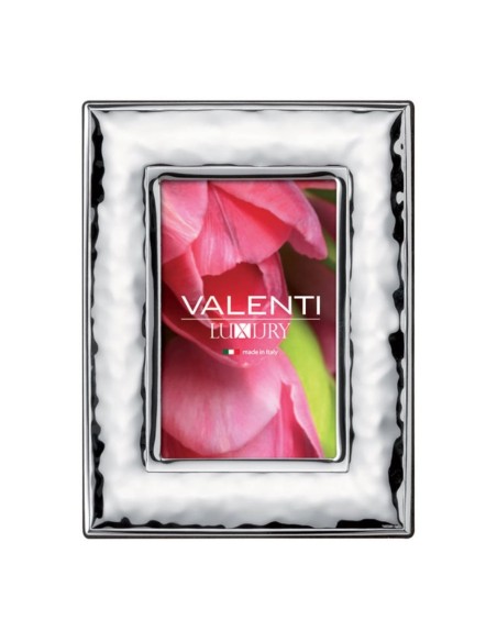 Picture Frame Glossy with Inner and Outer Edges by Valenti Argenti cm 15x20   