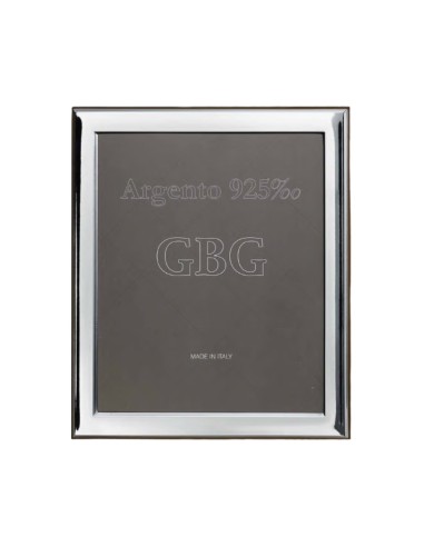 Cornice Portafoto Lucida cm 13x18 in Argento Massiccio 925