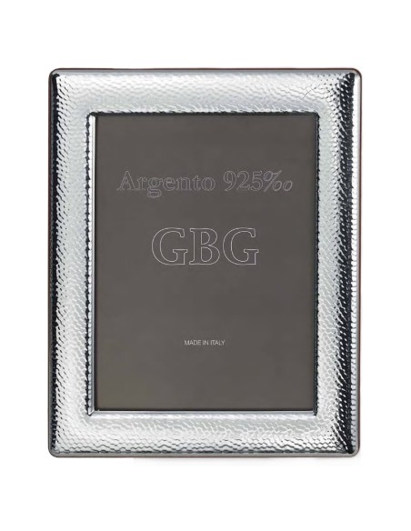 Cornice Portafoto Crocodile cm 18x24 in Argento Massiccio 925