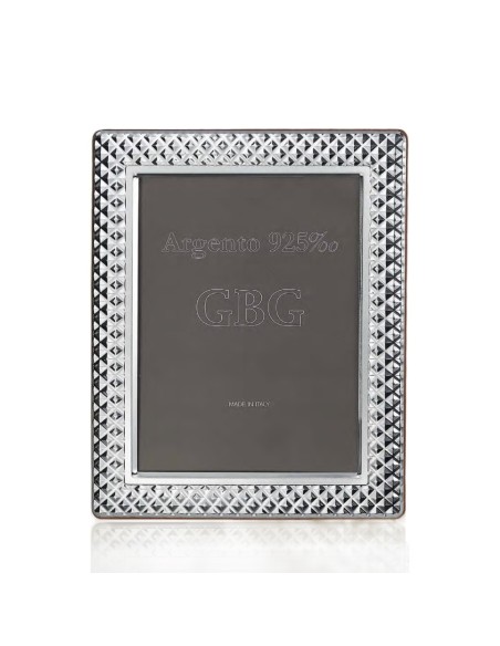 Glänzender Bilderrahmen 13 x 18 cm aus Massivem 925er Sterlingsilber
