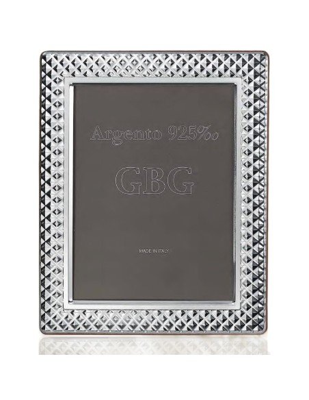 Glänzender Bilderrahmen 18x24 cm aus Massivem 925er Sterlingsilber