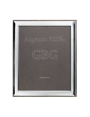 925 Sterling Silver Glossy Photo Frame 7 x 8,6...