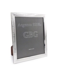 Sterling Silver Hammered with Edge Photo Frame 7 x 8,6... 2