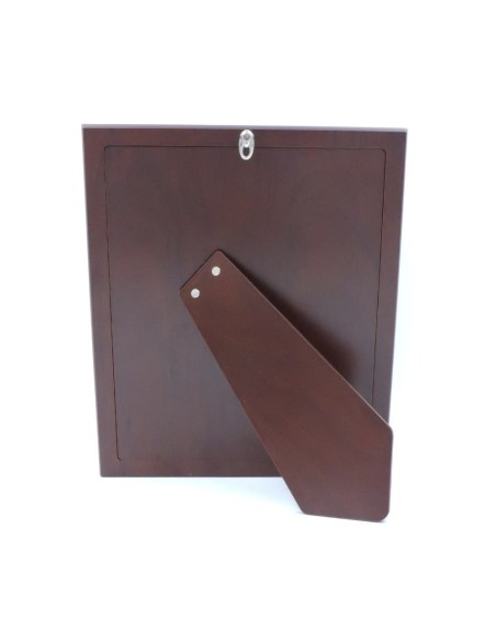 Cornice Portafoto in Argento Massiccio 925 Martellata con Bordino cm 18x22
