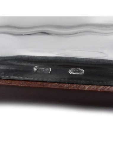 925 Sterling Silver Smooth Hammered Photo Frame...