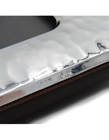 Sterling Silver Hammered Photo Frame with...