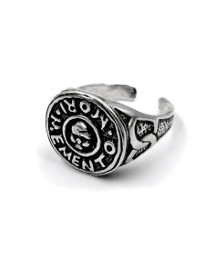 Anello Chevalier in Argento 925 Memento Mori