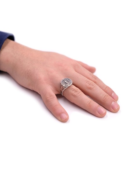 Anello Chevalier in Argento 925 Memento Mori