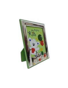 Cornice Portafoto Bimbi Verde Orsetto Palloncini cm 9x13... 2