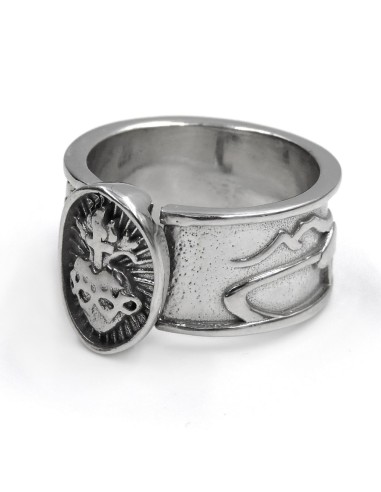 I Love Napoli 925 Sterling Silver Ring 