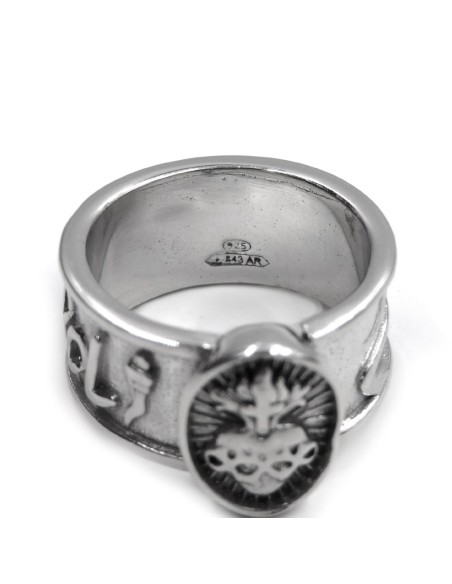 Ich Liebe Neapel Ring aus 925er Sterlingsilber