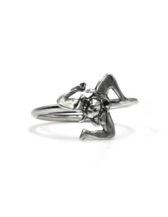 Anello Trinacria in Argento Sterling 925 2