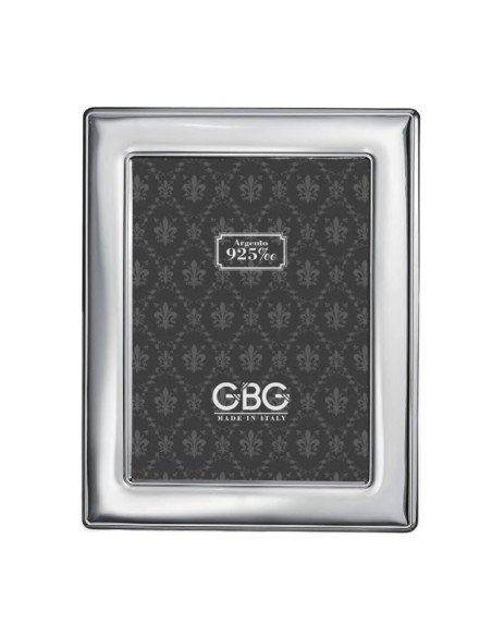 925er Sterlingsilber-Fotorahmen mit Abgerundeten Ecken, 13 x 18 cm, Poliert