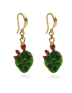 Orecchini Fiore in Argento 925 Con Zirconi Bianchi By Taitù