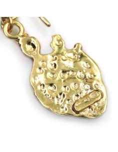 Orecchini Fichi d'India in Argento 925 Placcato Oro... 2