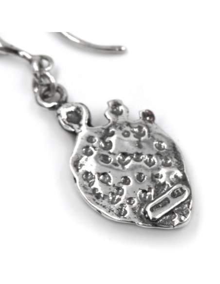 Orecchini Fico d'India in Argento 925 Smaltato 