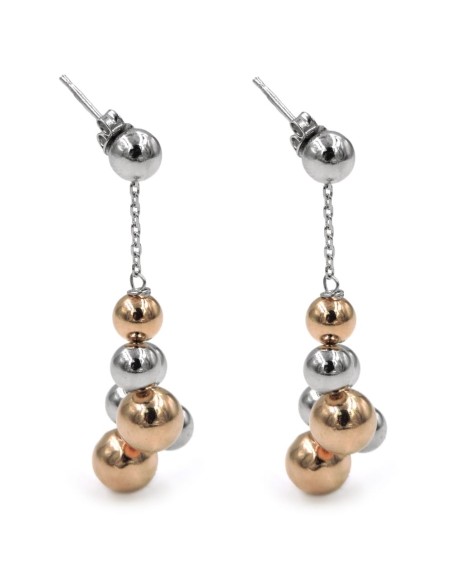 Orecchini Fiore in Argento 925 Con Zirconi Bianchi By Taitù