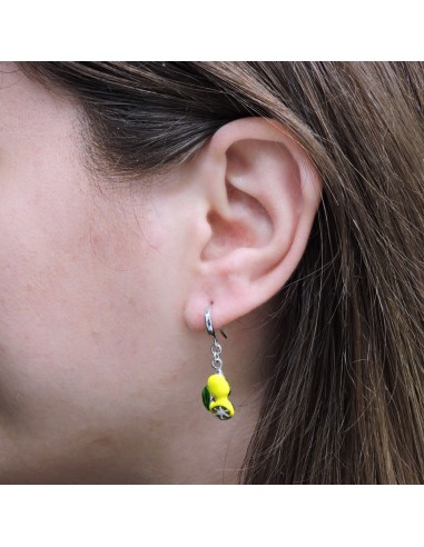 Orecchini Limoni in Argento 925 Smaltato 