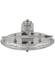 925 Sterling Silver Baroque Writing Set 
