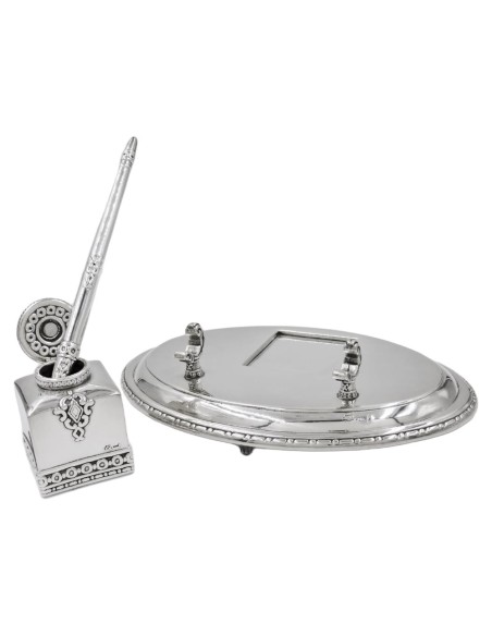 925 Sterling Silver Baroque Writing Set 