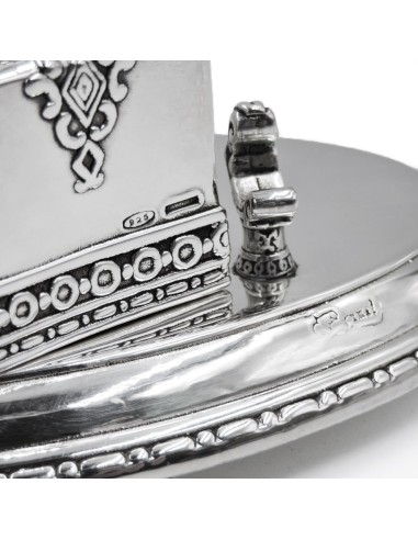 925 Sterling Silver Baroque Writing Set 