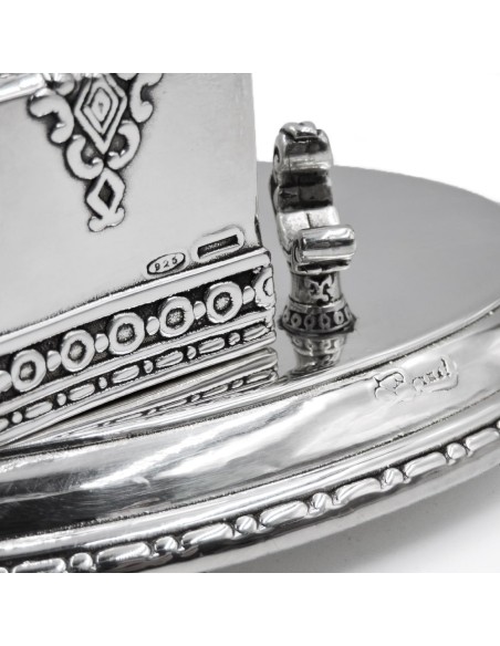 925 Sterling Silver Baroque Writing Set 